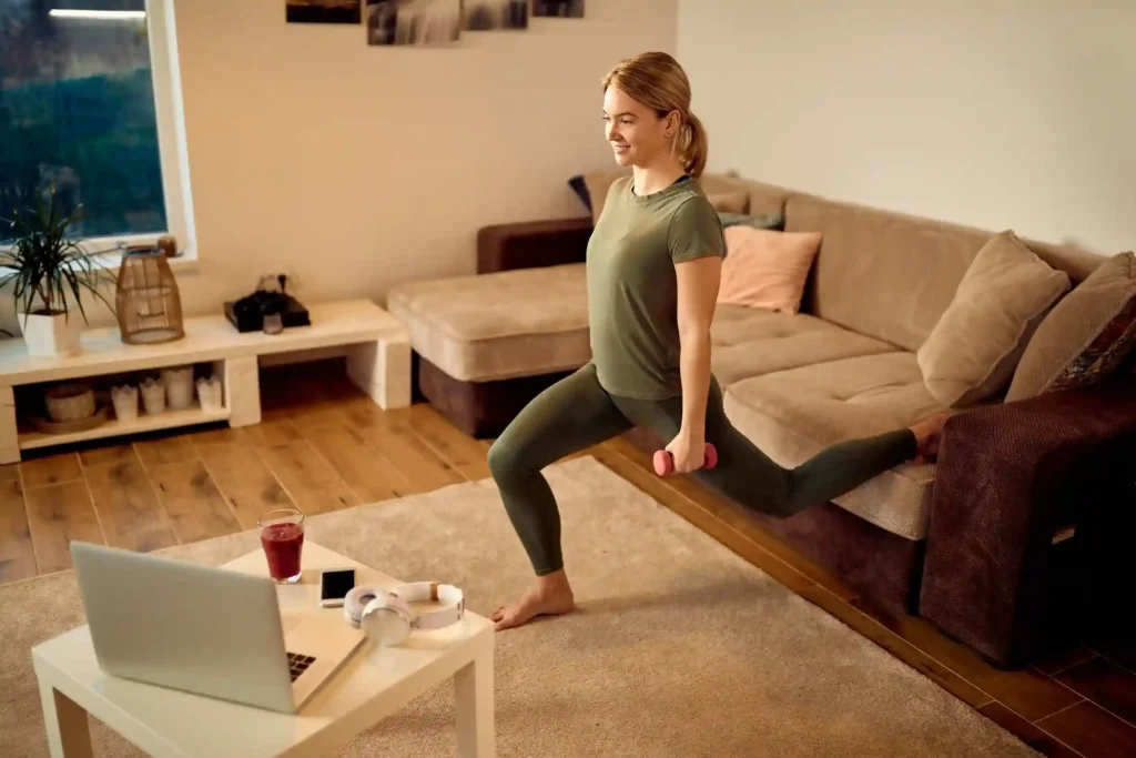 move your body with exercise