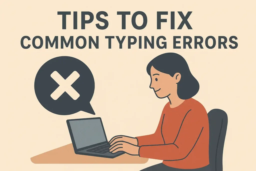 common typing errors