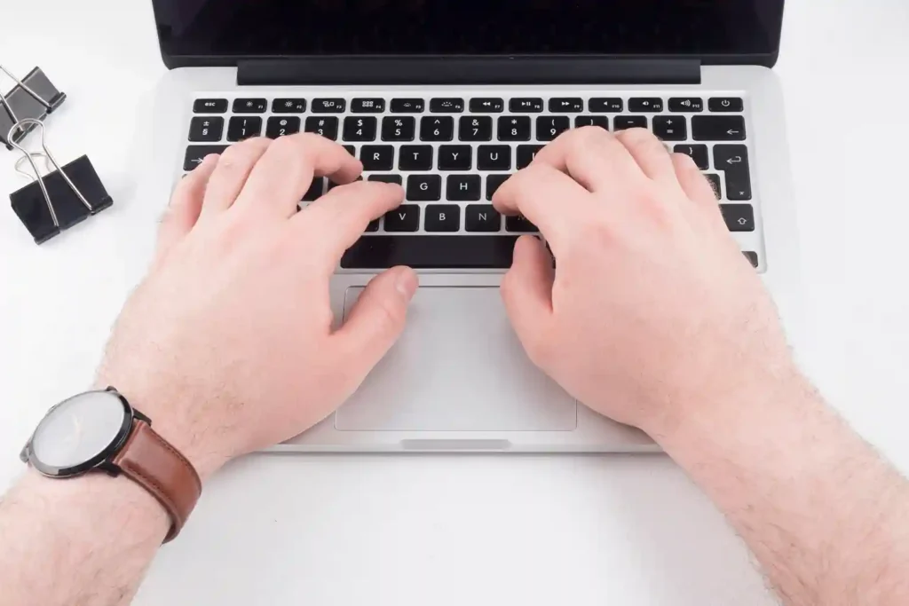 touch typing